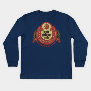 Red Horse Kids Long Sleeve T-Shirt